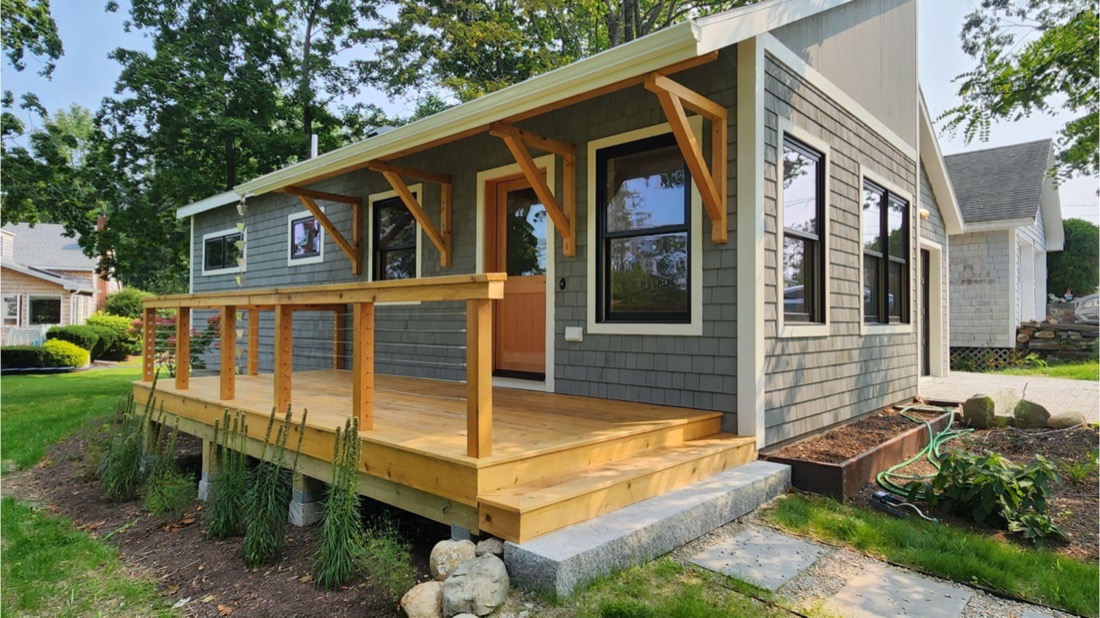 A finished home by builder Backyard ADUs