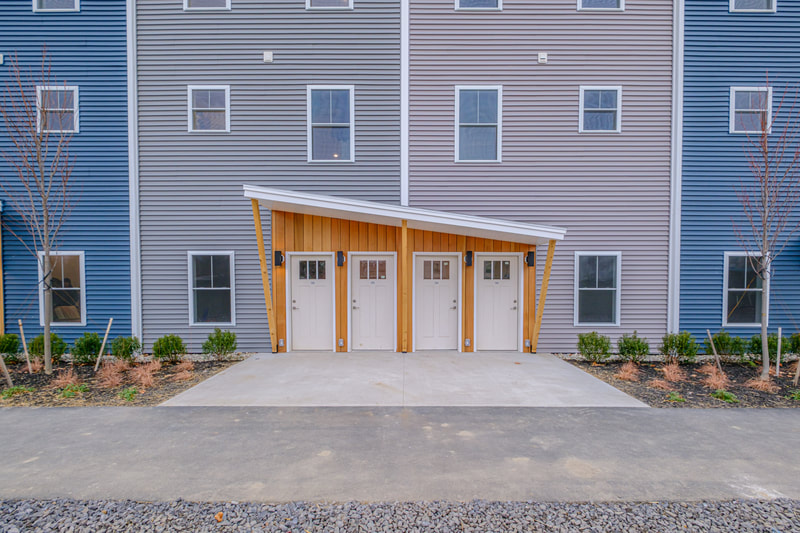 Completed Dougherty Commons exterior